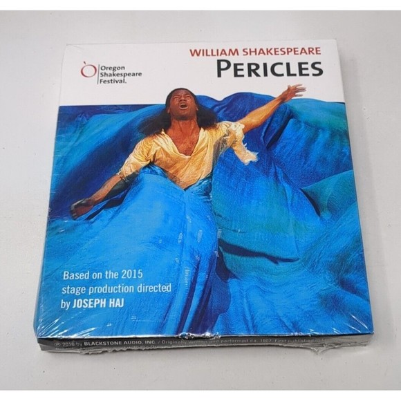 Oregon William Shakespeare Festival Pericles Audio Play CD 2015 Joseph Haj NEW - Picture 1 of 9